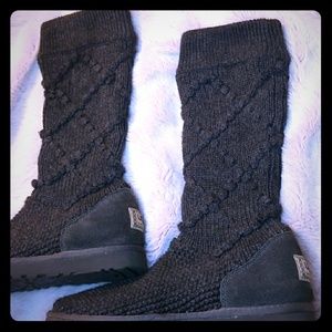 Authentic Ugg classic argyle knit